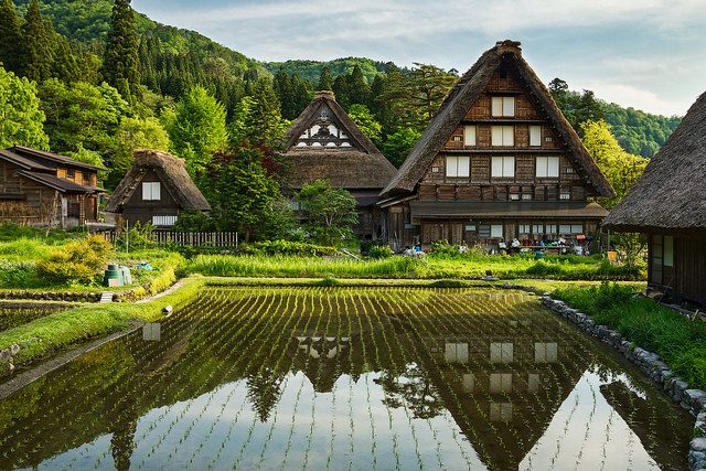 Mutlaka gezmeniz gereken 9 masal diyarı Asya köyü - Shirakawa, Japan
