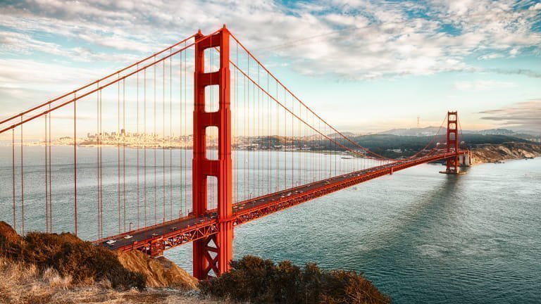 Meşhur Köprüler - San Francisco - Golden Gate Bridge