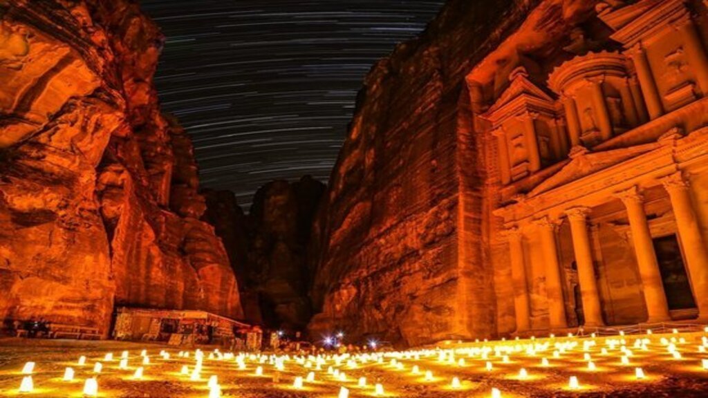Petra by night - Ürdün Deneyimleri