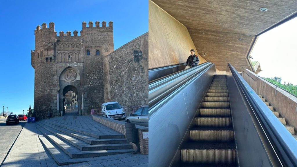Toledo Gezilecek Yerler - Puerta del Sol ve Yürüyen Merdivenler