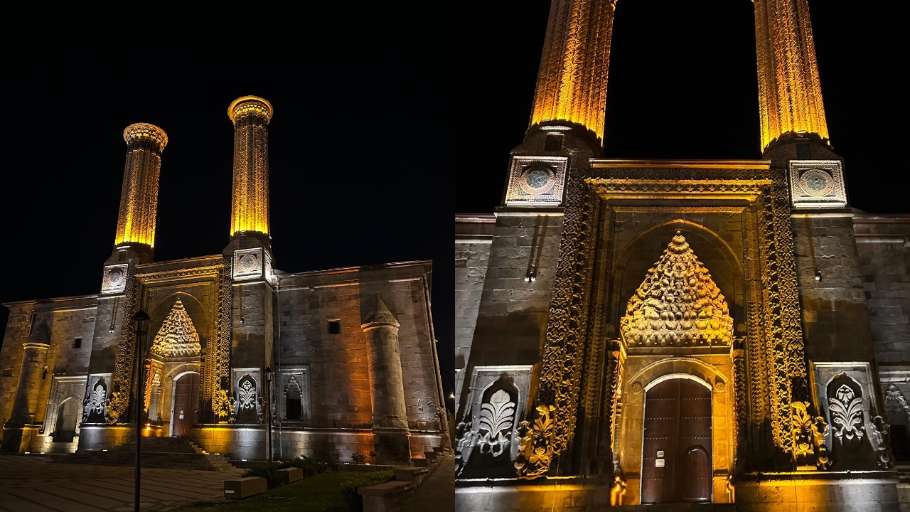 Erzurum Gezilecek Yerler - Çifte Minareli Medrese