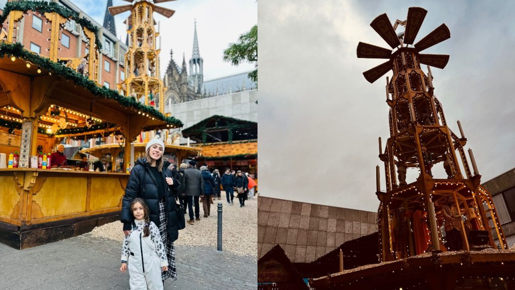 Weihnachtsmarkt am Kölner Dom - Köln Noel Pazarları