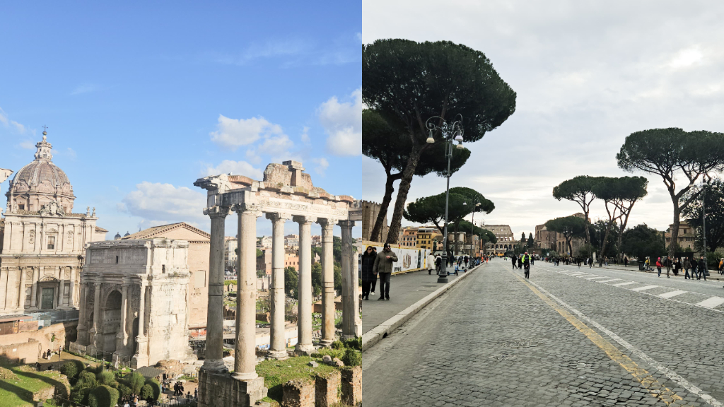 Roma Gezilecek Yerler - Colosseum ve Roman Forum