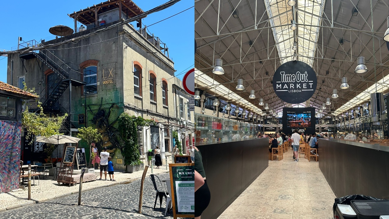 Lizbon'da Gezilecek Yerler - LX Factory ve Timeout Market