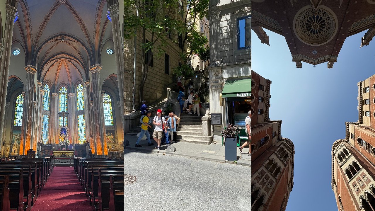 Beyoğlu Gezi Rehberi -Komodo Merdiveni ve St. Antuan Kilisesi Beyoğlu Gezi Rehberi -Komodo Merdiveni ve St. Antuan Kilisesi